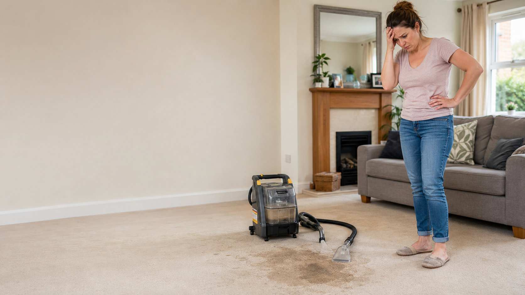 Renting a carpet cleaning machine